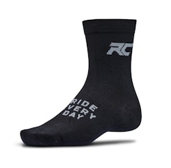 Ride Concepts | Unisex Core Sock Men's | Size Medium In Black | Nylon