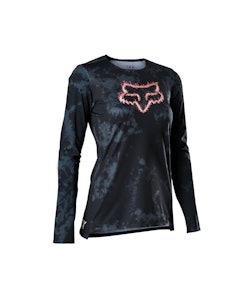 Fox Apparel | Women's Flexair Ls Jersey Ts57 | Size Medium In Black