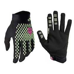 Fox Apparel | Defend Race Glove Men's | Size Small In Black | Polyester