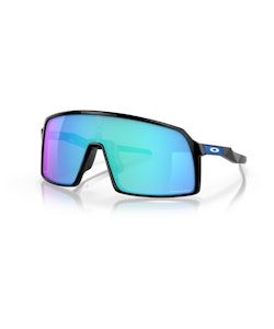 Oakley | Sutro Cycling Sunglasses Men's In Polished Black/prizm Sapphire Lens