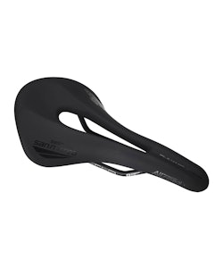Selle San Marco | Allroad Open Fit Racing Saddle | Black | Manganese Rails, Wide