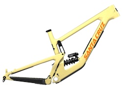 Santa Cruz Bicycles | Nomad 6 Cc Coil Frame | Gloss Marigold Yellow | Xl | Rubber