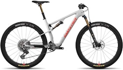 Santa Cruz Bicycles | Blur 4 Cc X0 Axs Tr Rsv Bike | Matte Silver | L