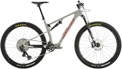 Santa Cruz Bicycles | Blur 4 C Gx Axs Tr Bike | Matte Silver | L