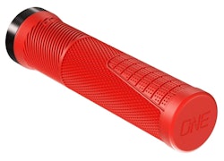 Oneup Components | Thin Lock-On Grips Red