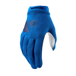 100% | Women's Ridecamp Mtb Gloves | Size Large In Blue