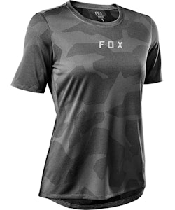 Fox Apparel | W Ranger Tru Dri Ss Jersey Women's | Size Large In Grey | 100% Polyester