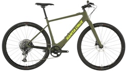 Santa Cruz Bicycles | Skitch Cc Apex Flat Bar E-Bike | Green | L