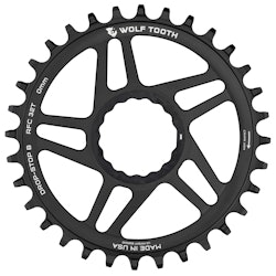 Wolf Tooth Components | Direct Mount Chainrings For Race Face Cinch 36T 0Mm Offset | Aluminum
