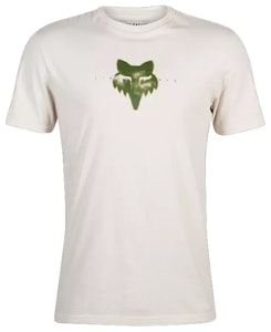 Fox Apparel | Inorganic Ss Prem T-Shirt Men's | Size Medium In White | 100% Cotton