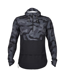 Fox Apparel | Ranger Wind Pullover Men's | Size Extra Large In Black Camo | Spandex/polyester