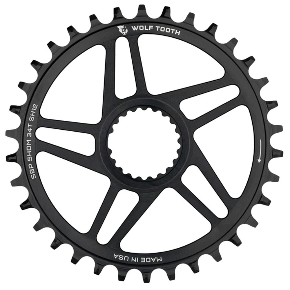 Wolf Tooth DM Chainrings for Shimano 12spd Cranks