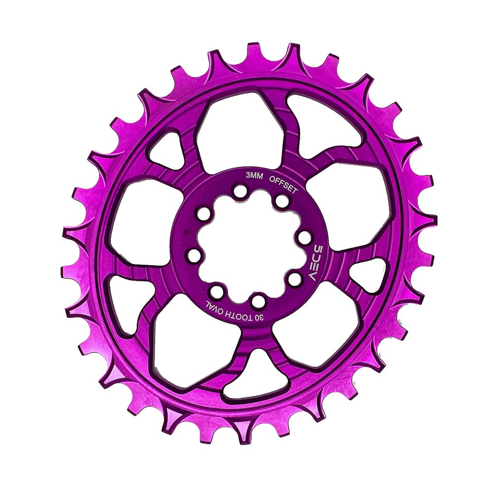 5dev 8 Bolt Oval Chainring