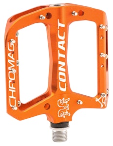 Chromag | Contact Platform Pedals | Orange | 9/16