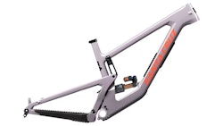 Santa Cruz Bicycles | Nomad 6 Cc Frame | Gloss Gypsum | 2X | Rubber