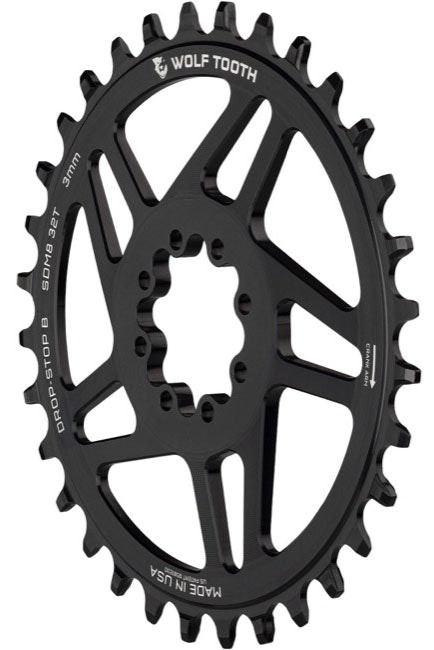 Wolf Tooth Direct Mount Chainring for SRAM 8-Bolt