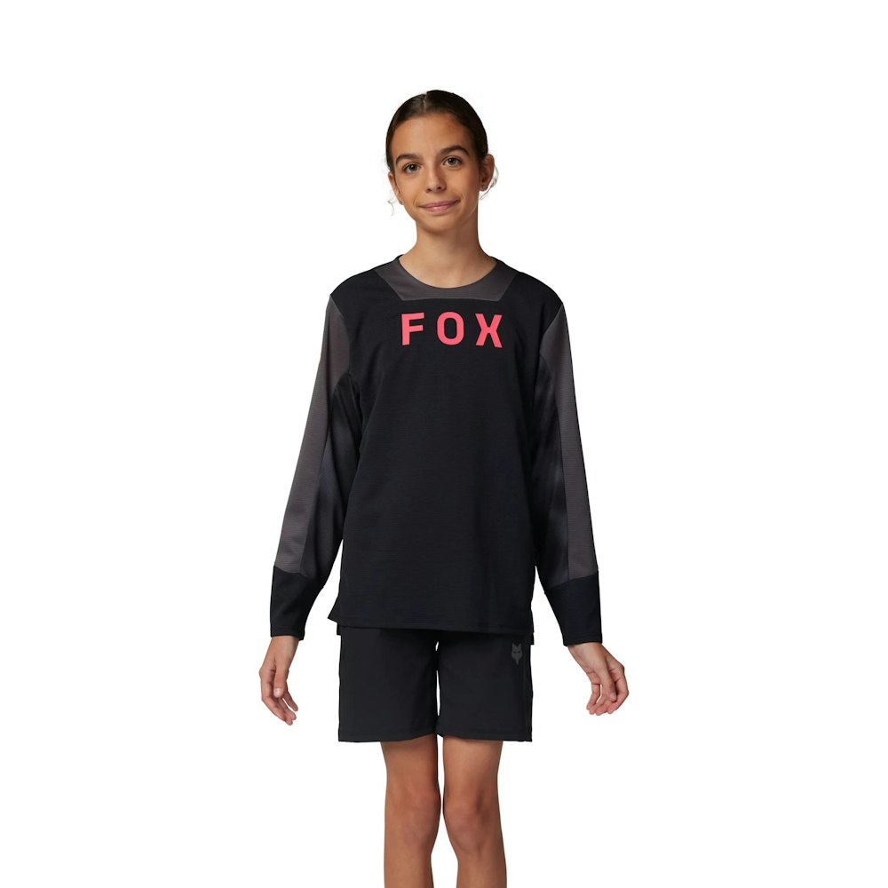 Fox Youth Defend Long Sleeve Taunt Jersey