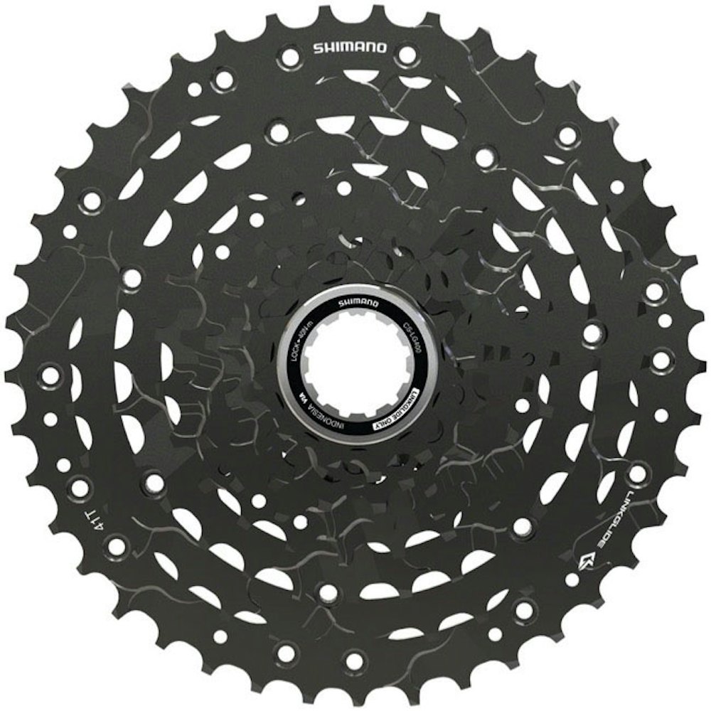 Shimano CUES CS-LG400 Linkglide 9 Speed Cassette