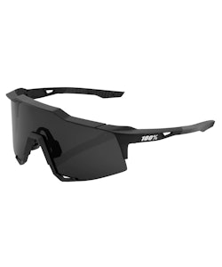 100% | Speedcraft Sunglasses Men's in Soft Tact Black/Smoke Lens