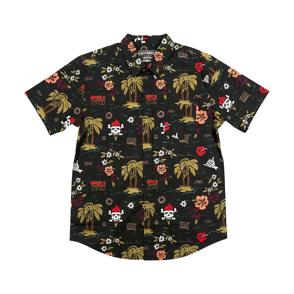 Fasthouse Youth Tribe SS Button-Up Shirt
