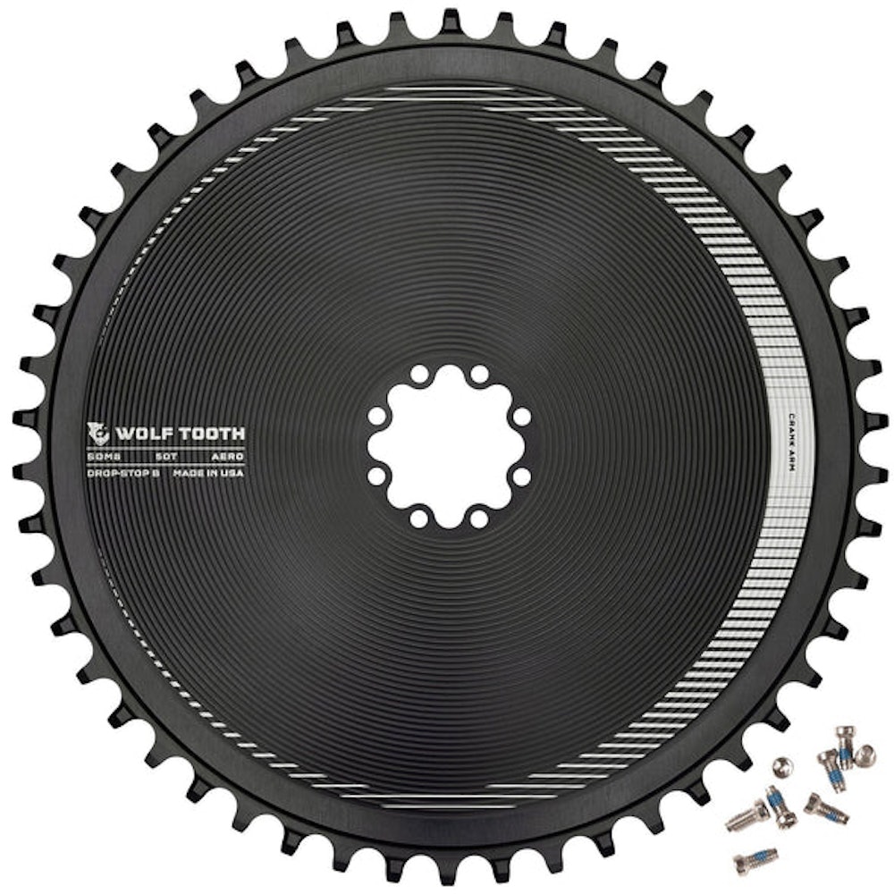 Wolf Tooth Aero Direct Mount Chainrings for SRAM 8-Bolt