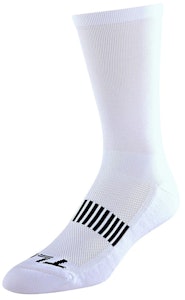 Troy Lee Designs | Signature Performance Sock Men's | Size Large/extra Large In White | Nylon