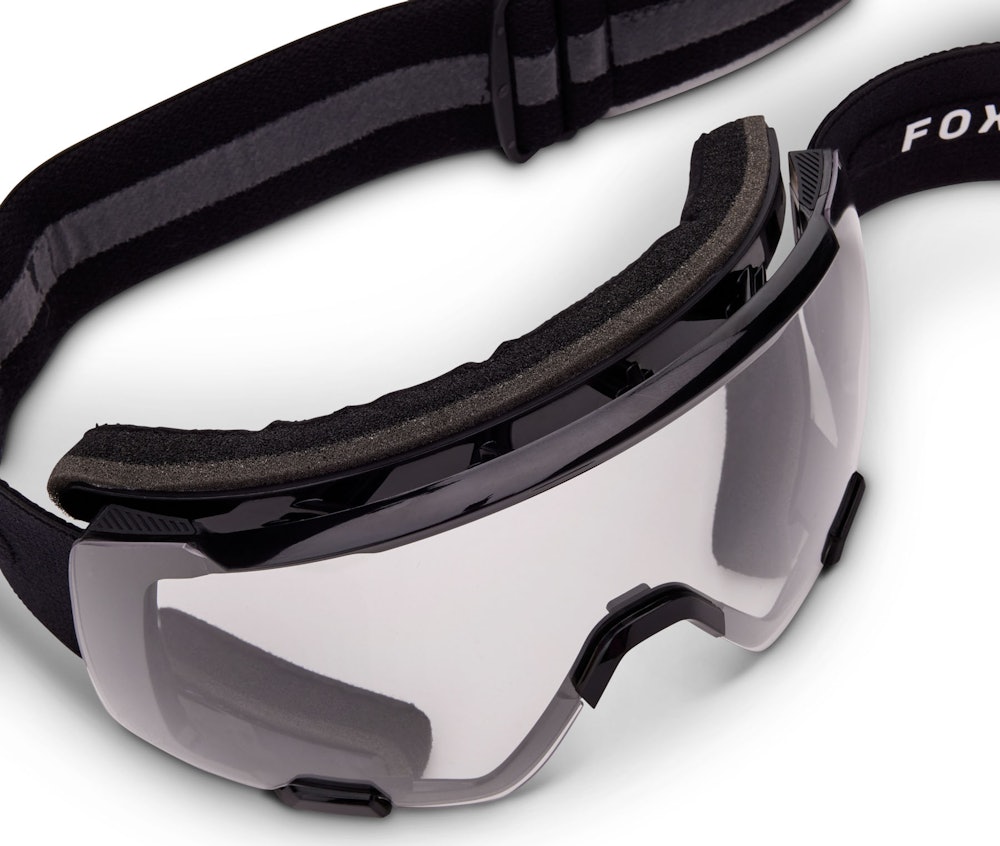 Fox Purevue Goggle Black Clear Lens