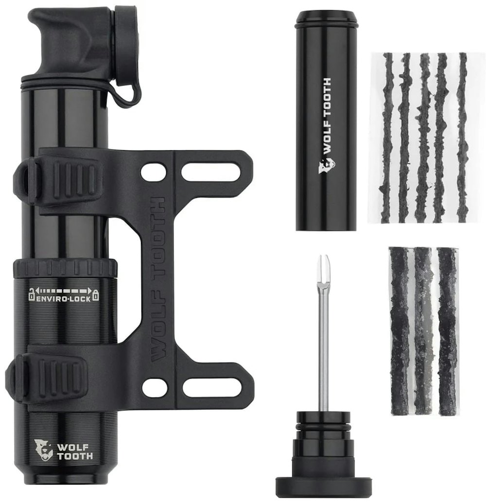 Wolf Tooth EnCase Pump 40cc with Tubeless Tire Plug Tool