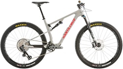 Santa Cruz Bicycles | Blur 4 C S Tr Bike | Matte Silver | L