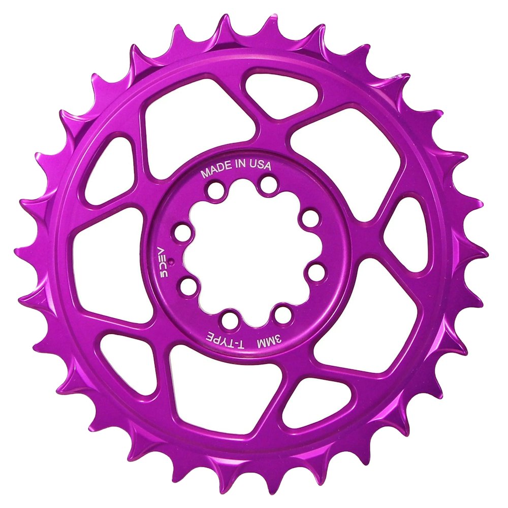 5DEV 8-Bolt T-Type Aluminum Chainring