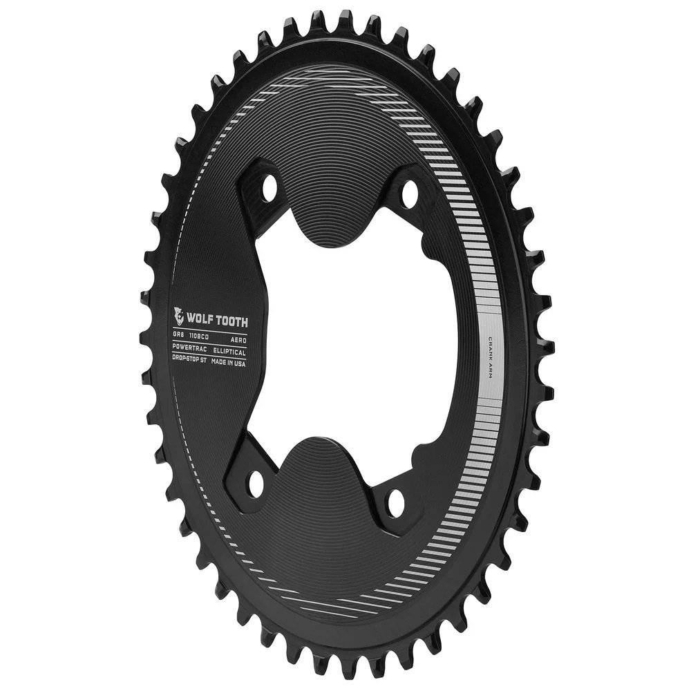 Wolf Tooth 110 BCD Asymmetric 4-Bolt Aero Chainrings