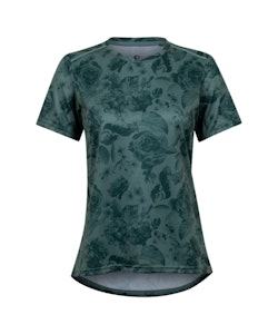 Pearl Izumi | Women's Summit Ss Jersey | Size Medium In Pale Pine/pine Floral | Polyester