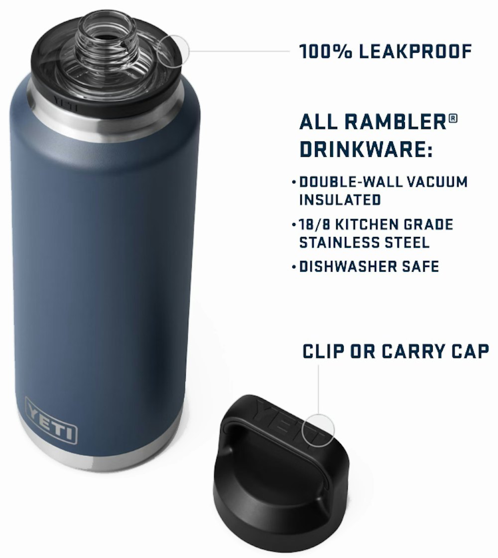 Yeti Rambler 46 oz Bottle - Chug Cap
