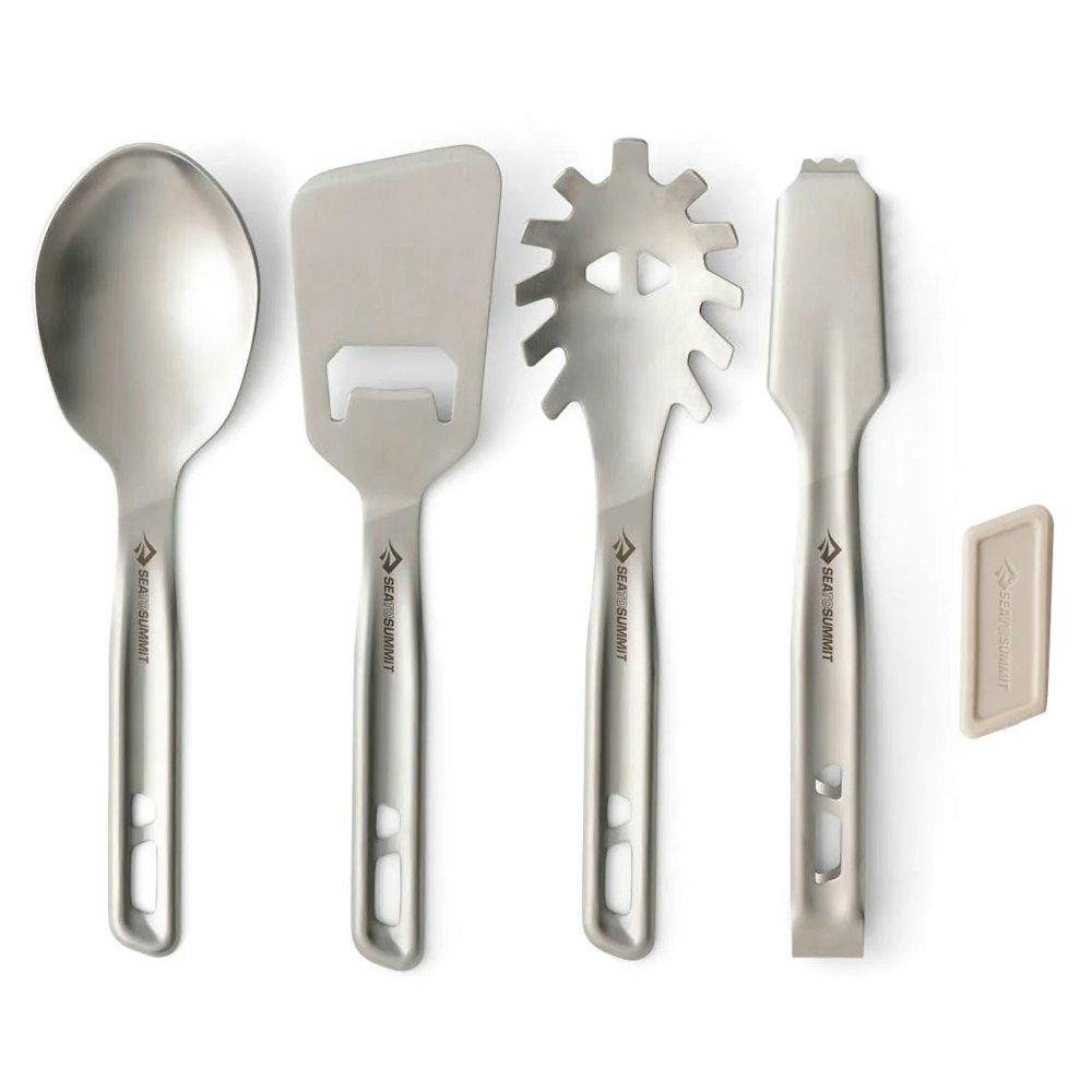 Sea To Summit Detour Stainless Steel Utensil Set - 4 Piece