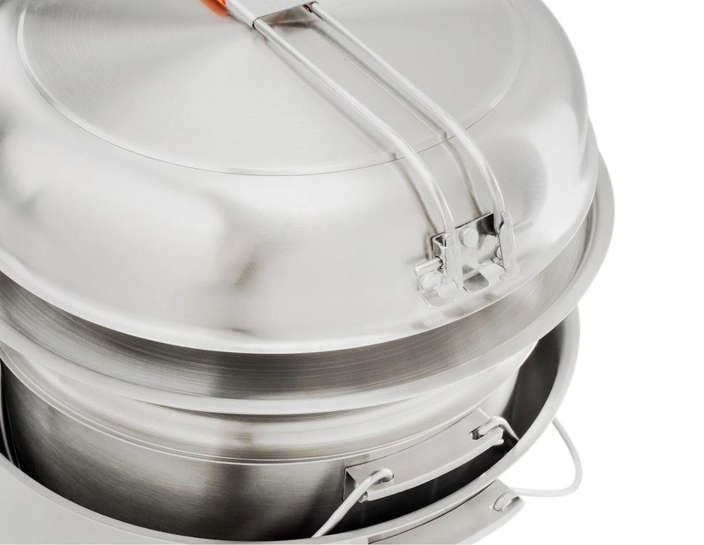 GSI Outdoors Glacier Stainless Troop Cookset