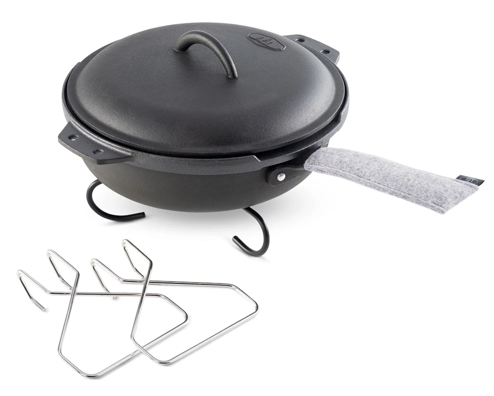 GSI Outdoors Guidecast 10" Cast Iron Cookset