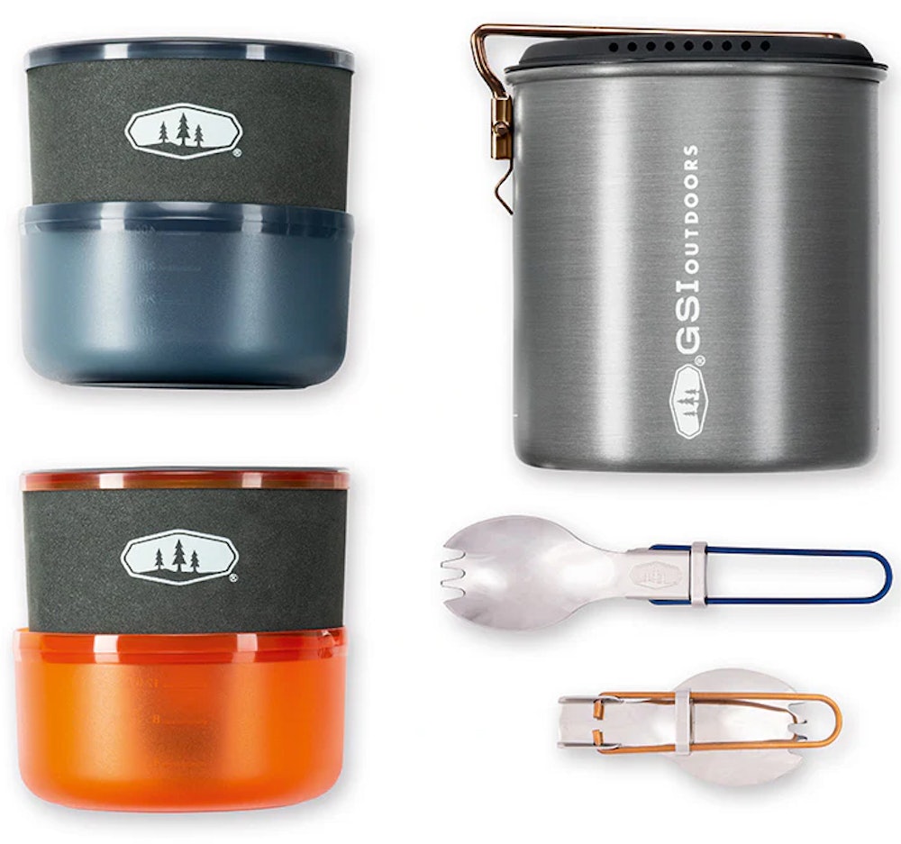 GSI Outdoors Halulite Microdualist Cookset