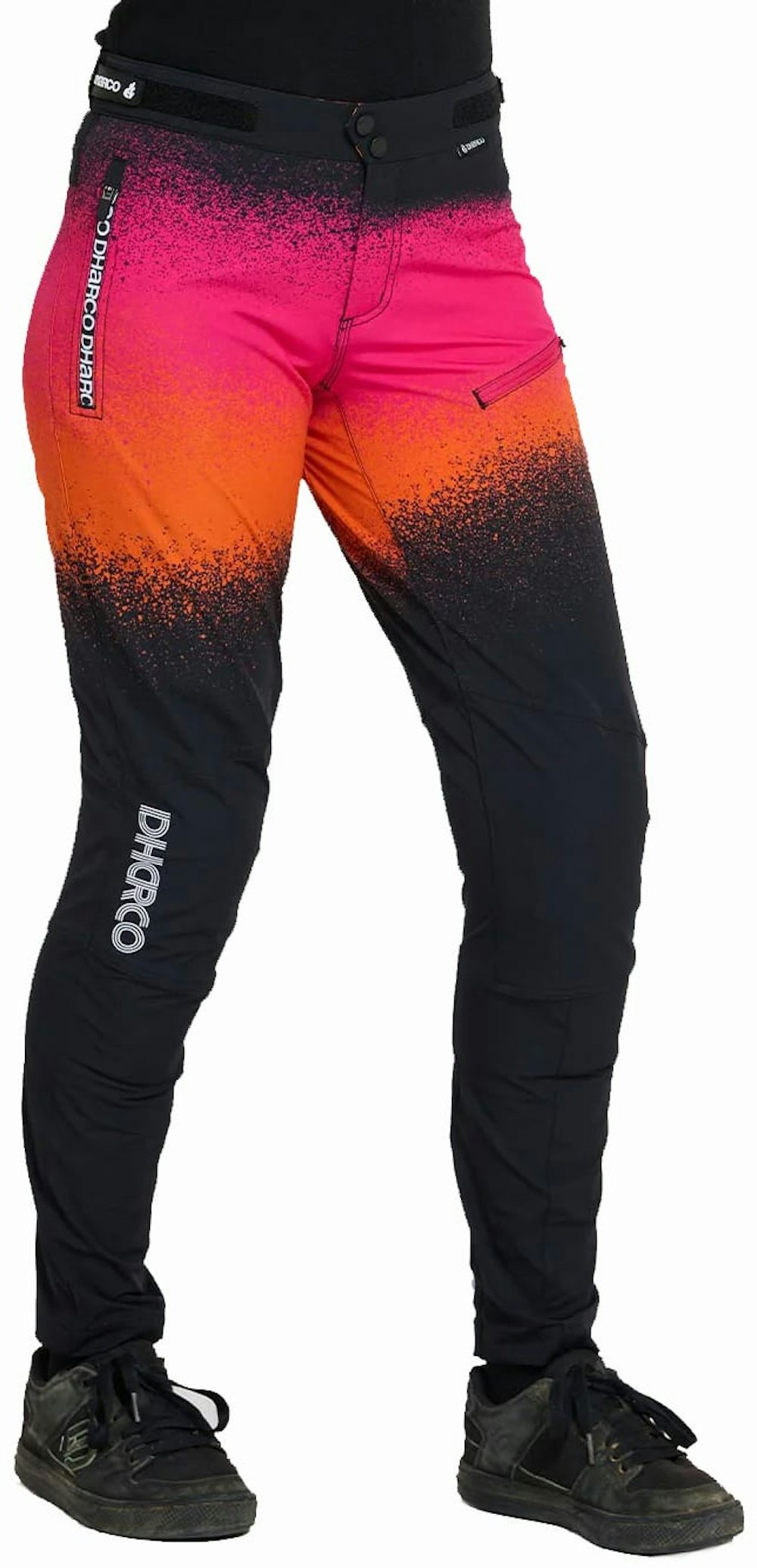 Dharco | Women's Gravity Pants | Size Large In Black Snake | Nylon