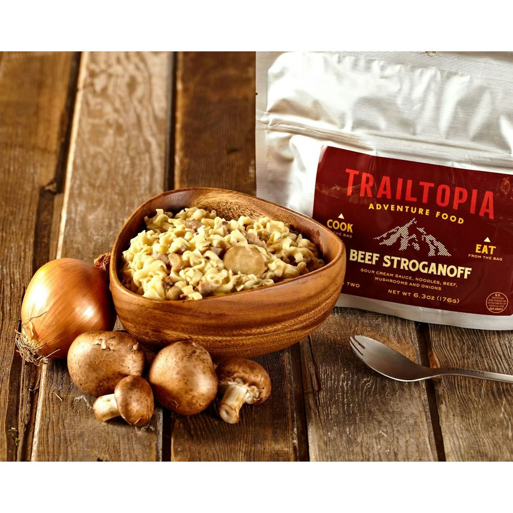 Trailtopia Beef Stroganoff