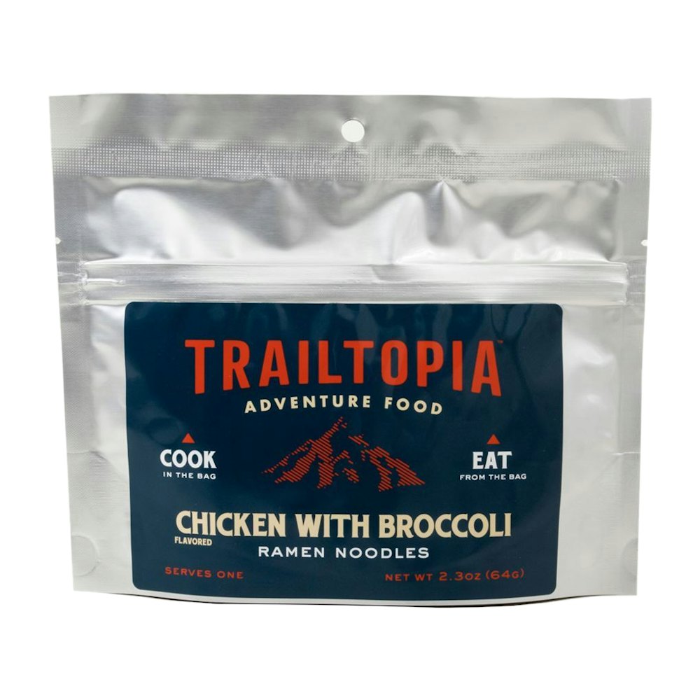 Trailtopia Chicken and Broccoli Ramen