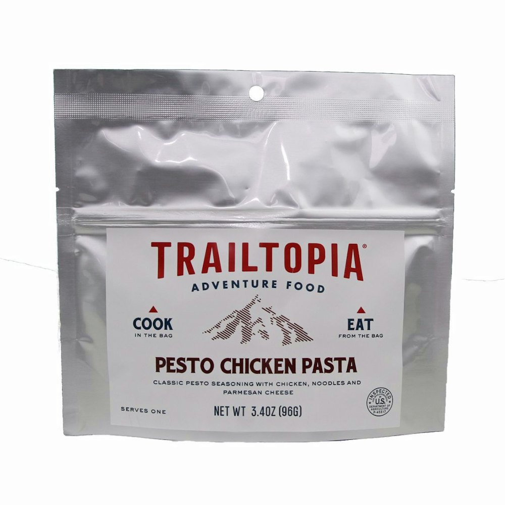 Trailtopia Pesto Chicken Pasta