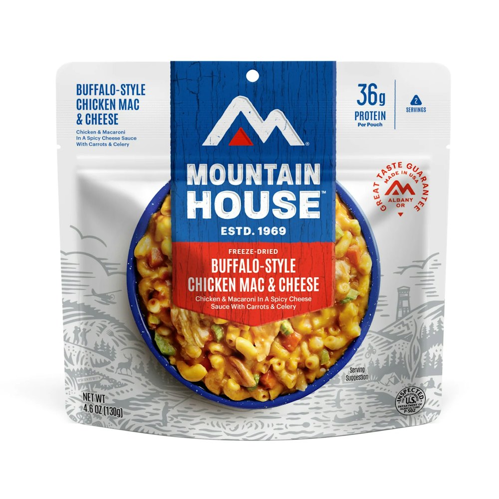 Mountain House Buffalo Chicken Mac Cheese