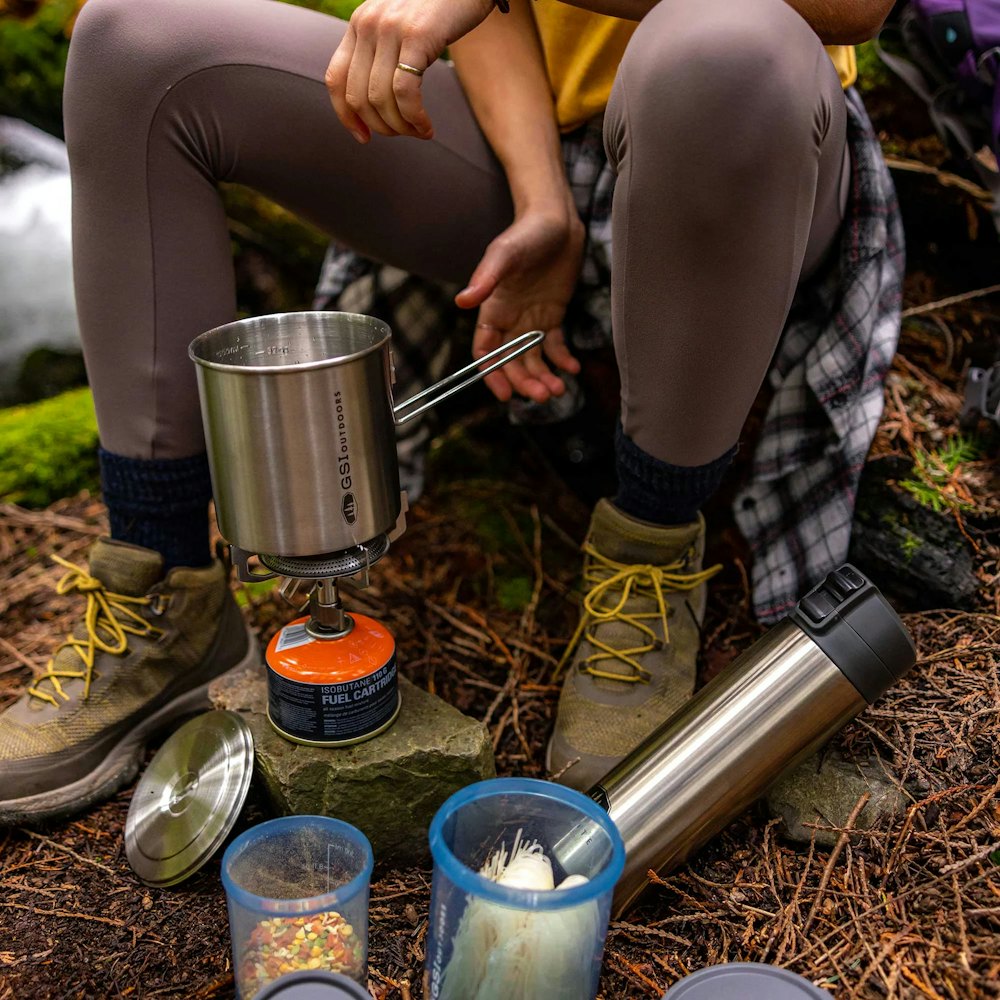 GSI Outdoors Glacier Stainless Explorer Mess Kit