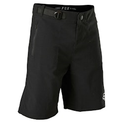 Fox Apparel | Youth Ranger Short W/liner Men's | Size 22 In Black | Nylon