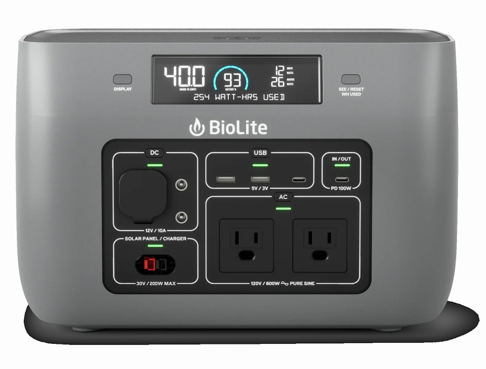 BioLite BaseCharge 600+ Power Station