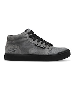 Ride Concepts | Youth Vice Mid Shoe Men's | Size 2 In Charcoal/black