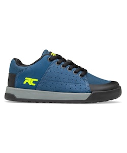 Ride Concepts | Youth Livewire Shoe Men's | Size 4 In Blue Smoke/lime | Rubber