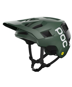 Poc | Kortal Race Mips Helmet Men's | Size Small in Epidote Green/Uranium Black Metallic/Matte