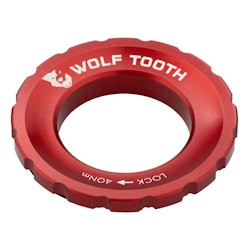 Wolf Tooth Components | Centerlock Rotor Lockring Red