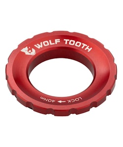 Wolf Tooth Components | Centerlock Rotor Lockring Red